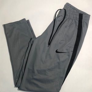 Nike Gray & Black Medium M Track Pants Sweatpants